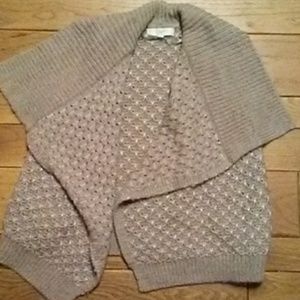 Tan women's shrug from the Loft